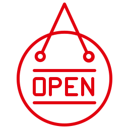 letrero abierto